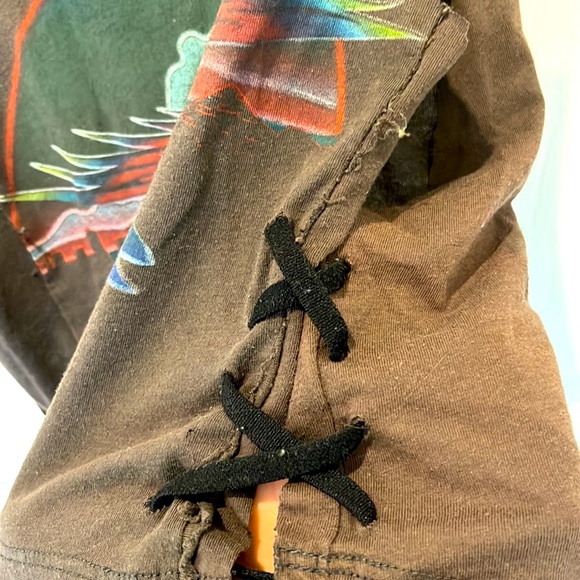 Handmade crop top / Mystical Journey - Picture 3 of 3